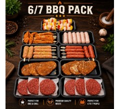6/7 Bbq meat pack